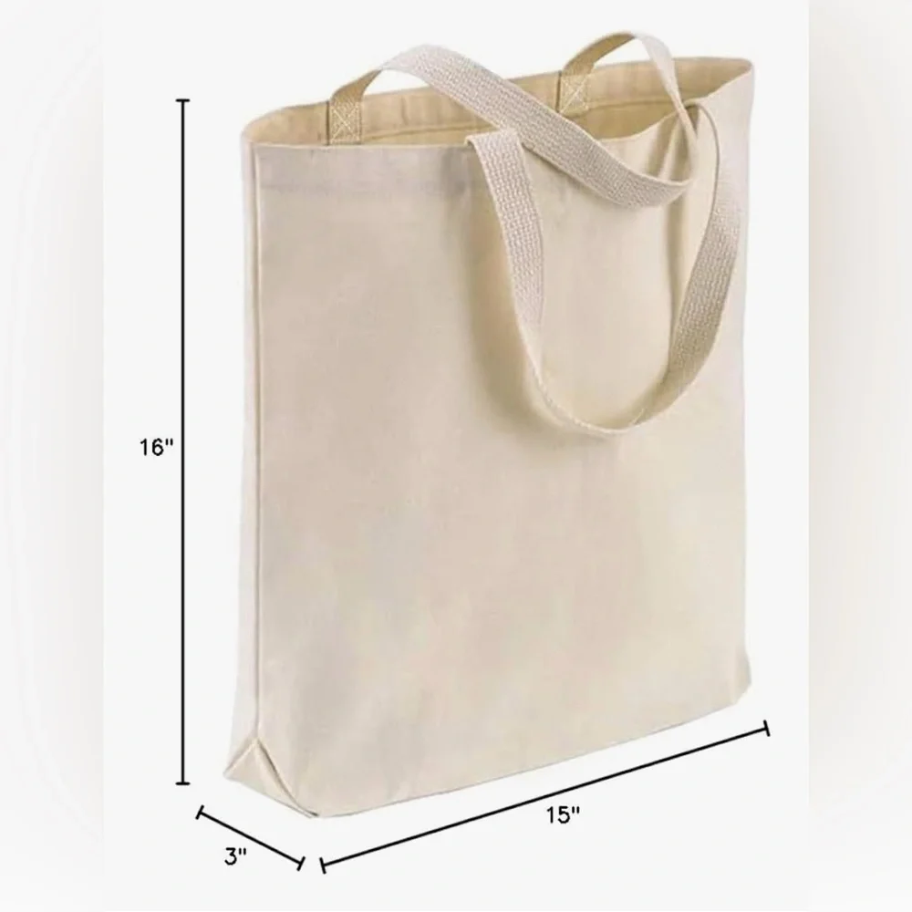 Cute Cow Canvas Tote with Leopard Bow Beige
Book Bag Groceries Beach Handmade - Picture 6 of 8